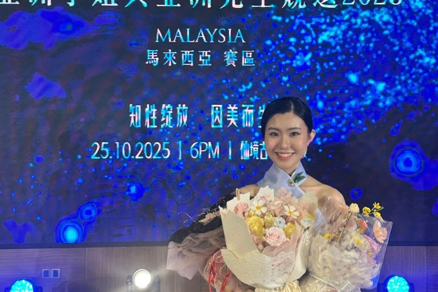 A Shining Star! Agnes Makes Her Way into the Top 5 of Miss Asia Pageant